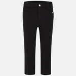 Dievčenské zateplené legínové nohavice Mayoral čierne | Welcomebaby.sk