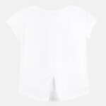 Dievčenské tričko s potlačou Shoes Mayoral červené | Welcomebaby.sk