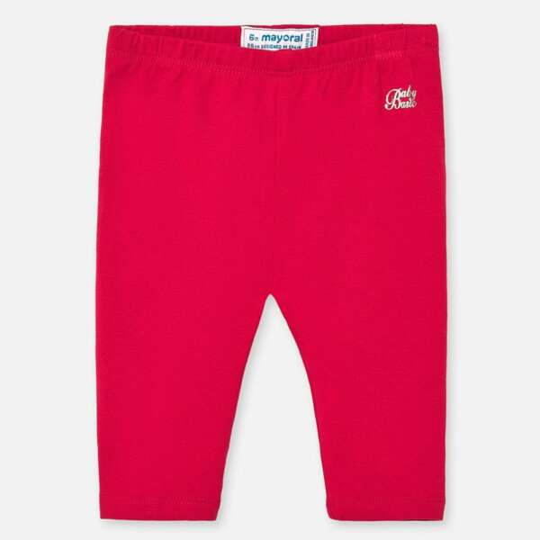 Krátke bavlnené legíny Mayoral červené | Welcomebaby.sk