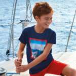 Chlapčenské tričko powerboat Mayoral modré