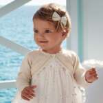 Krátke bolerko Mayoral baby Mayoral zlaté