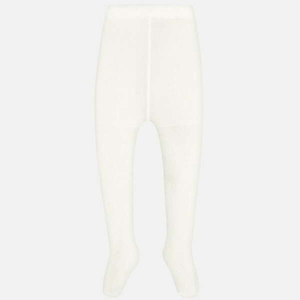 Pančušky s bodkami Mayoral krémové