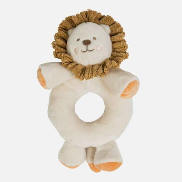 Plyšová hračka gugu s otvorom do ruky Mayoral krémová