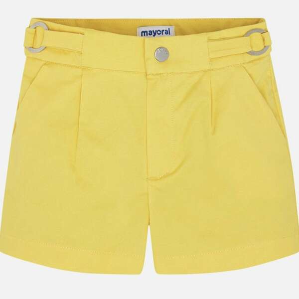 Dievčenské klasické kraťasy Mayoral žlté | Welcomebaby.sk
