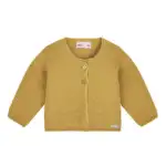 Bavlnený sveter na dva gombíky Cóndor horčicový | Welcomebaby.sk