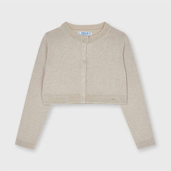 Dievčenský sveter/bolerko Mayoral béžový