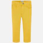 Dievčenské nohavice prešité vpredu Mayoral čierne