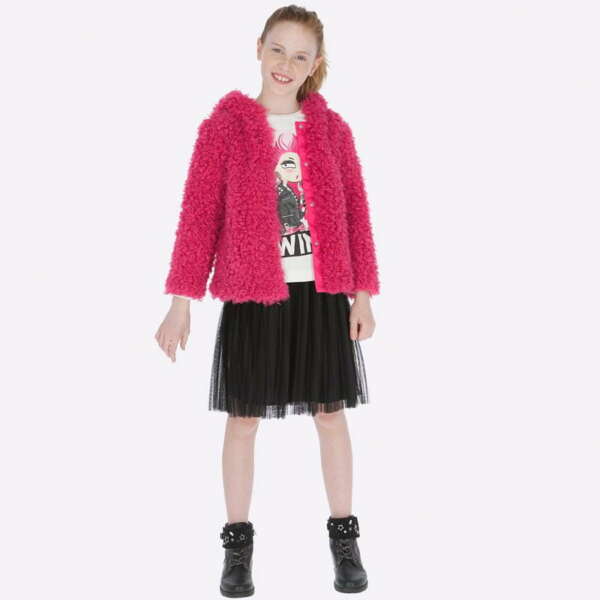 Tylová sukňa Mayoral čierna