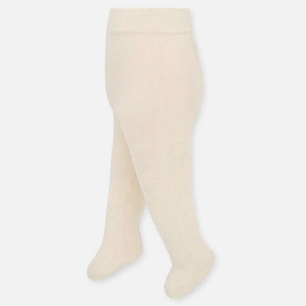 Baby silonky s jemným srdiečkovým vzorom Mayoral jemne krémové | Welcomebaby.sk