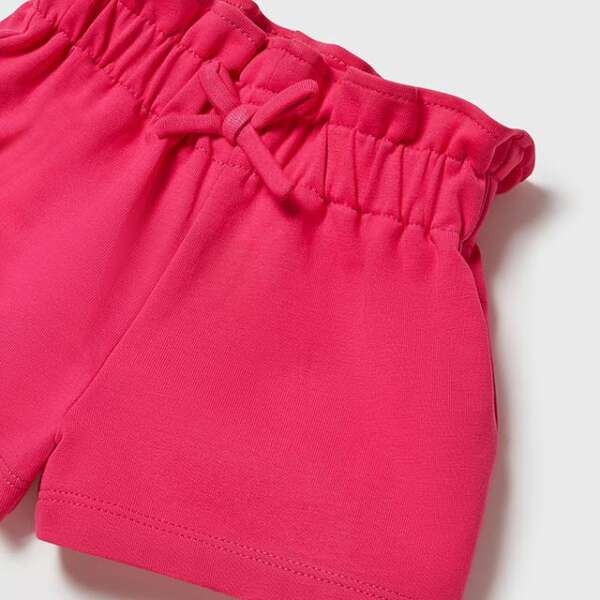 Dievčenské kraťasy nazbierané na gumu v páse Mayoral sýtoružové | Welcomebaby.sk