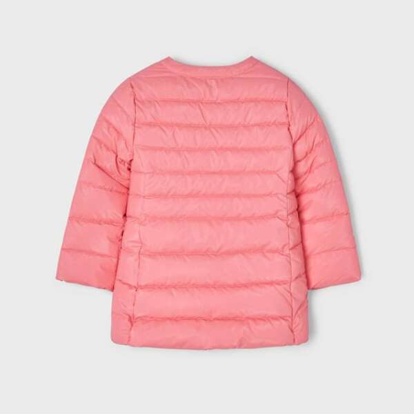 Prechodná predĺžená bunda Mayoral ružová blush 3430 | Welcomebaby.sk