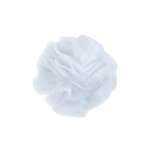 Bombuľka do vlasov z tylu kvet Manufaktura Falbanek biela | Welcomebaby.sk