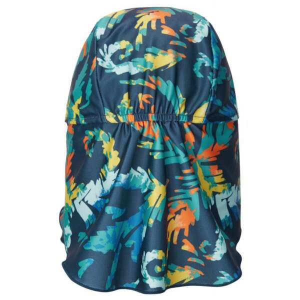 Chlapčenský klobúčik proti slnku s UV ochranou Reima Kilpikonna tmavomodrý vzorovaný | Welcomebaby.sk