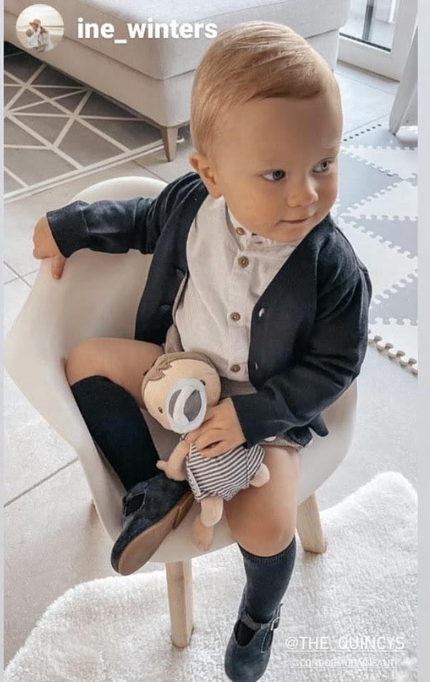 Rebrované podkolienky Cóndor čierne | Welcomebaby.sk Rebrované podkolienky Cóndor čierne | Welcomebaby.sk