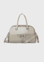 Veľká metalická prebaľovacia taška na kočík changing bag Mayoral 19042 bronze sivá | Welcomebaby.sk