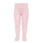 CÓNDOR Rebrované pančuchy 500 baby pink Basic Rib Tights ružová 2016 | Welcomebaby.sk