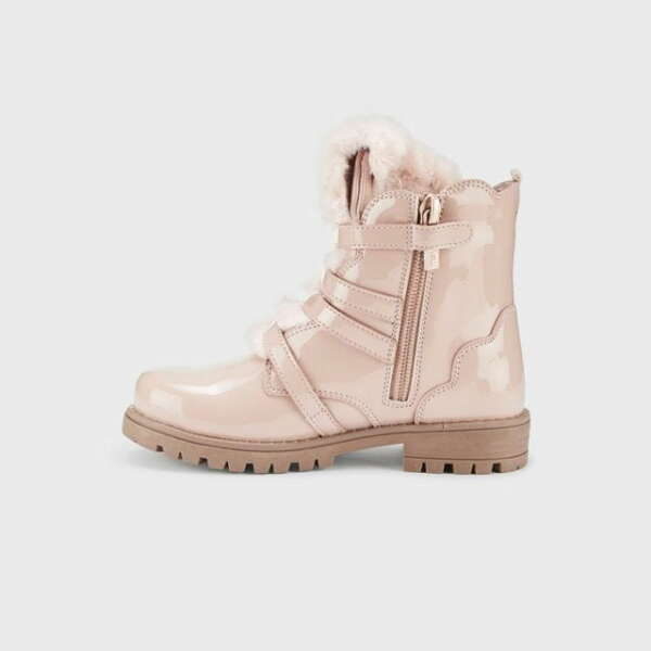 MAYORAL Dievčenské vyššie topánky béžové maquillaje | Welcomebaby,sk