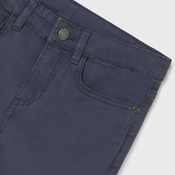 MAYORAL Rifľové nohavice modré Slim fit long trousers boy Mayoral 582 | Welcomebaby.sk