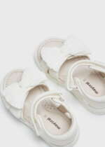 MAYORAL Sandále s mašľou Bow sandals biele 41356 | Welcomebaby.sk