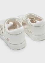 MAYORAL Sandále s mašľou Bow sandals biele 41356 | Welcomebaby.sk