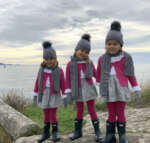 CÓNDOR Hladké pančuchy fialové petunia Plain stich basic tights 2019 | Welcomebaby.sk