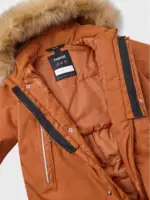 REIMA Membránový zimný overal Gotland 5100117A hnedá | Welcomebaby.sk