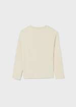MAYORAL Chlapčenské tričko s dlhým rukávom krémové Mountain boy 7004 | Welcomebaby.sk