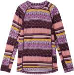 REIMA Dievčenské merino termoprádlo fialová Kids' wool-bamboo base-layer set Taitoa deep purple 5200030B | Welcomebaby.sk