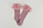 NENA BEBE Tutu podkolienky tmavoružové Tutu Kneesocks dark pink 05 | Welcomebaby.sk