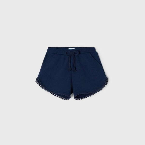 MAYORAL Kraťasy modré Cotton shorts 607 navy blue | Welcomebaby.sk