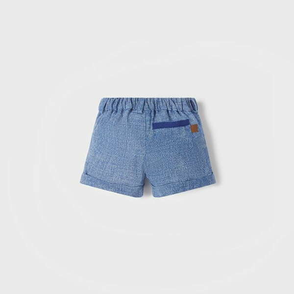 MAYORAL Ľanové šortky kraťasy modré Linen shorts blue 1209 | Welcomebaby.sk