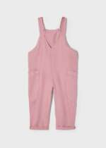MAYORAL Nohavice na traky ružový Overalls blush 3668 | Welcomebaby.sk