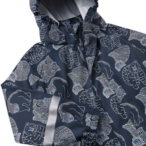 REIMA Bunda do dažďa s medveďmi VESI tmavomodrá Raincoat Vesi navy blue | Welcomebaby.sk