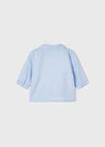 MAYORAL Košeľa svetlomodrá s dlhým rukávom baby Long Sleeves Tshirt blue 2152 | Welcomebaby.sk