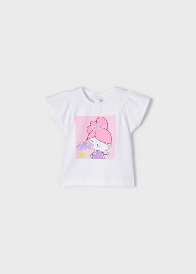 MAYORAL Tričko postavička ružová kreslená Short Sleeves Tshirt 1023 | Welcomebaby.sk MAYORAL Tričko postavička ružová kreslená Short Sleeves Tshirt 1023 | Welcomebaby.sk