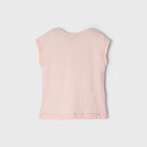 MAYORAL Tričko s dámami ružové Tshirt with womans cuarzo 3032 | Welcomebaby.sk