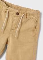 MAYORAL Kraťasy béžové Twill shorts camel boy 3249 | Welcomebaby.sk