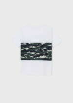 MAYORAL Tričko s potlačou biele Short Sleeves Tshirt white 6002 | Welcomebaby.sk