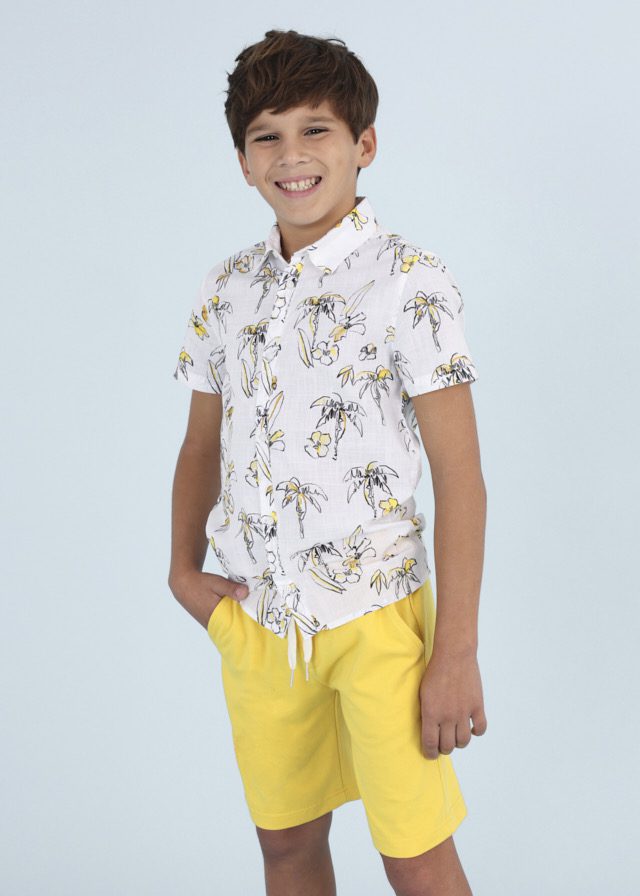 MAYORAL Kraťasy žlté chlapčenské Fleece shorts yellow boys 600 | Welcomebaby.sk MAYORAL Kraťasy žlté chlapčenské Fleece shorts yellow boys 600 | Welcomebaby.sk