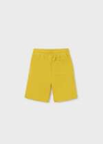 MAYORAL Kraťasy žlté chlapčenské Fleece shorts yellow boys 600 | Welcomebaby.sk