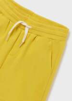 MAYORAL Kraťasy žlté chlapčenské Fleece shorts yellow boys 600 | Welcomebaby.sk