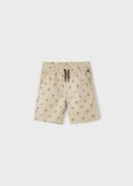 MAYORAL Kraťasy s palmami béžové Printed shorts with palms beige 3227 | Welcomebaby.sk