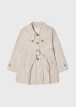 MAYORAL Trenčkot bez kapucne béžový Trench coat without hood beige 3446 | Welcomebaby.sk
