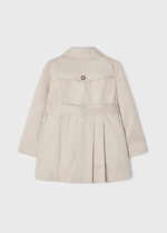 MAYORAL Trenčkot bez kapucne béžový Trench coat without hood beige 3446 | Welcomebaby.sk