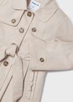 MAYORAL Trenčkot bez kapucne béžový Trench coat without hood beige 3446 | Welcomebaby.sk