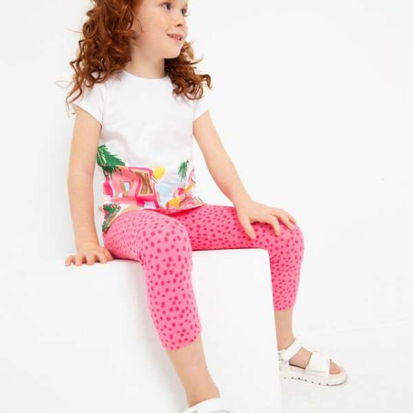 MAYORAL Legínový set s tričkom svetloružový Leggings set light pink 3787 | Welcomebaby.sk
