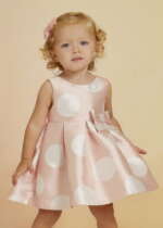 ABEL & LULA Bodkované sviatočné šaty Polka Dots Dress pink 5012 | Welcome baby.sk