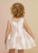 ABEL & LULA Bodkované sviatočné šaty Polka Dots Dress pink 5012 | Welcomebaby.sk