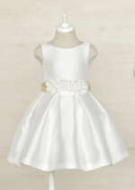 ABEL & LULA Sviatočné šaty s ozdobnými kvetmi biele Festive dress with flowers white 5027 | Welcomebaby.sk