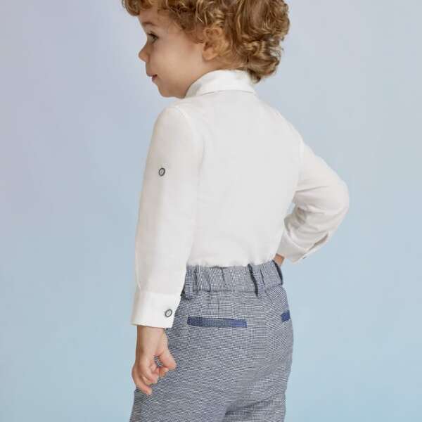 ABEL & LULA Set košeľa a šortky tmavomodré Set shirt and shorts dark blue 5227 | Welcomebaby.sk